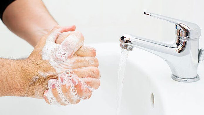 Häufig Händewaschen